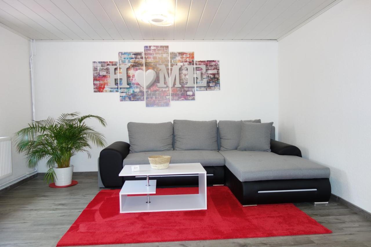 Happy-Homes Red - Up To 5 - Kueche - W-Lan - Netflix - Honig - Terrasse Altenstädt Exteriör bild